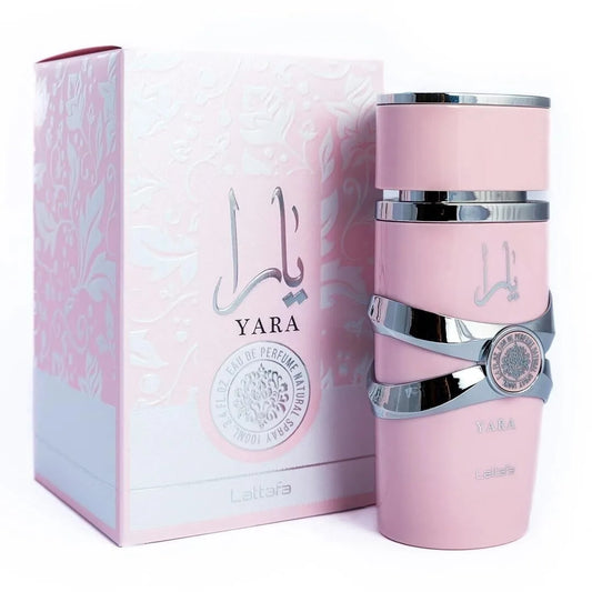 Yara Pink Perfume by Stylique Glow – Long-Lasting Floral Eau de Parfum for Women 100ml