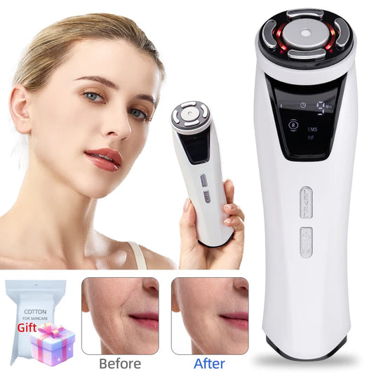 Stylique Glow™ 4-in-1 HIFU Ultrasonic EMS Facial Lifting & Anti-Wrinkle Beauty Tool