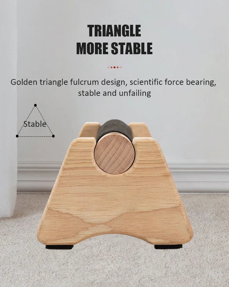 Stylique Glow™ Premium Wooden Push-Up Stand – Non-Slip Beech Wood Parallettes for Home Strength & Calisthenics Training