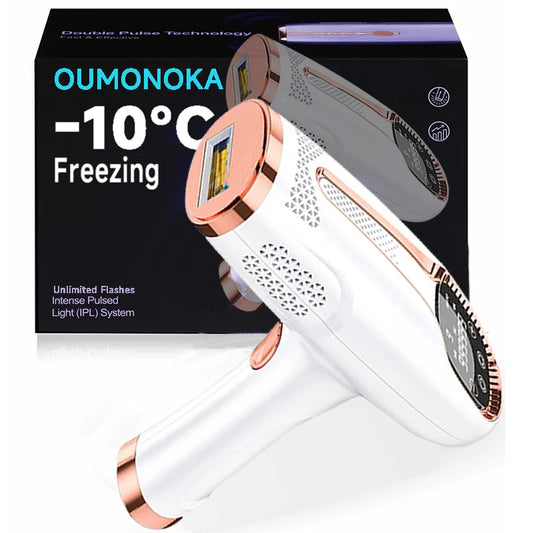 Stylique Glow™ Painless IPL Laser Hair Removal – 999,999 Flashes for Full-Body Radiance