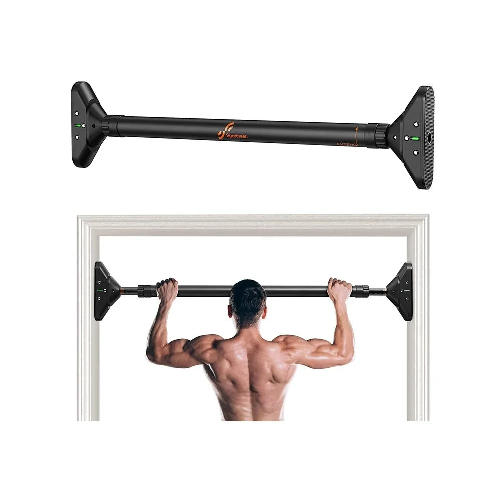 Stylique Glow™ No-Screw Adjustable Pull-Up Bar – Luxury Home Strength Trainer, 440lbs Capacity