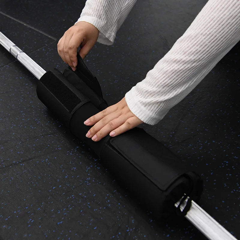 Stylique Glow™ LuxeGuard Barbell Pad – Foam Shoulder Support for Squats & Hip Thrusts