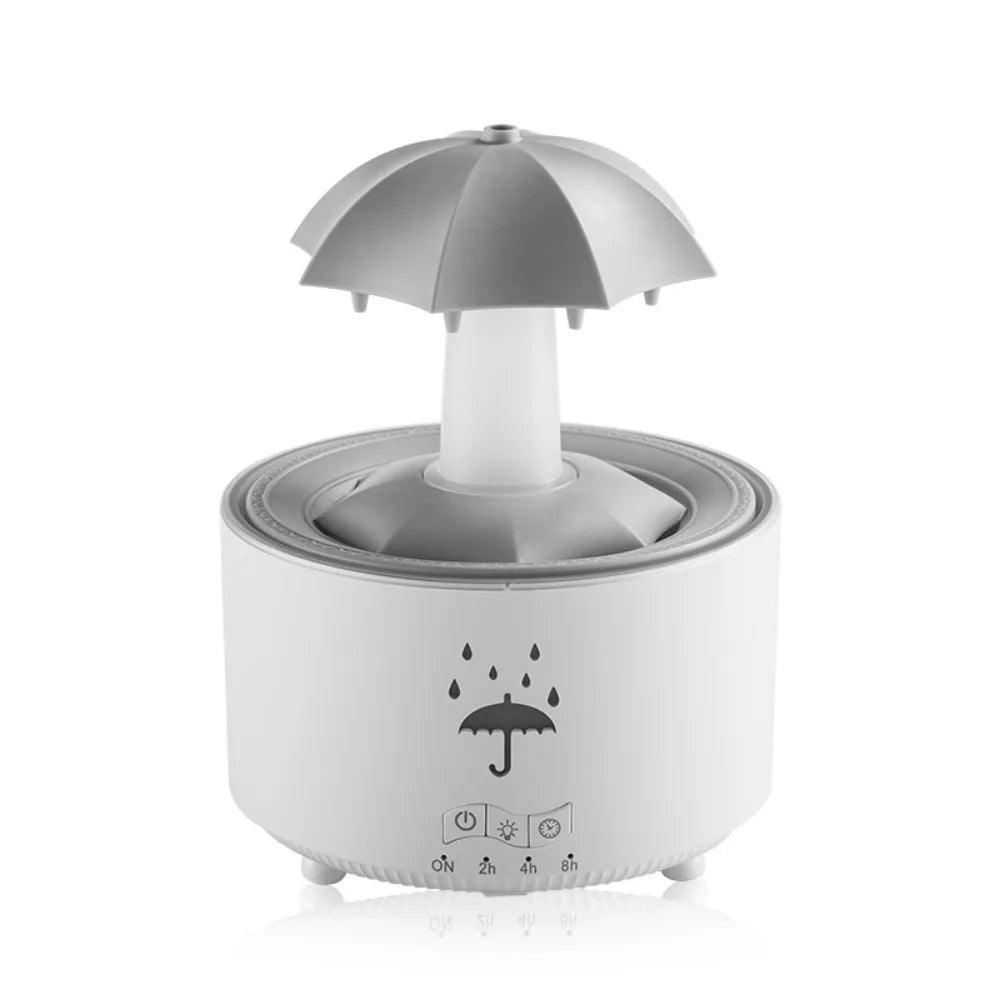 Stylique Glow Umbrella Water Drop Diffuser – Ultrasonic Humidifier with LED Lights & Essential Oil Aromatherapy
