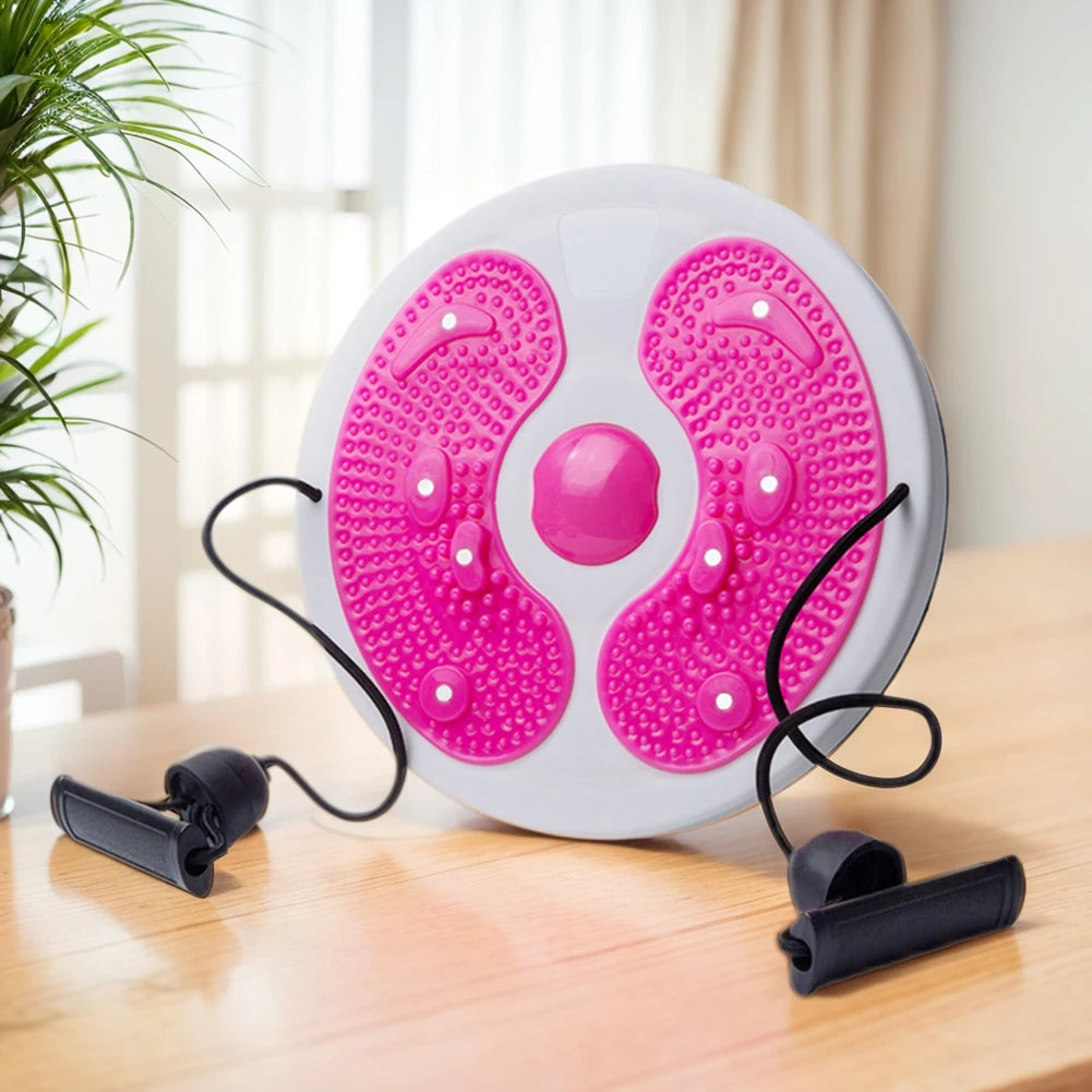 Stylique Glow™ Magnetic Waist Twisting Disc – Slimming Core & Balance Trainer for Home Workouts