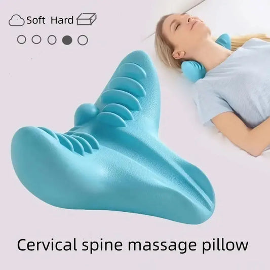Stylique Glow™ Neck & Shoulder Relaxer – Cervical Traction Pillow for Deep Pain Relief