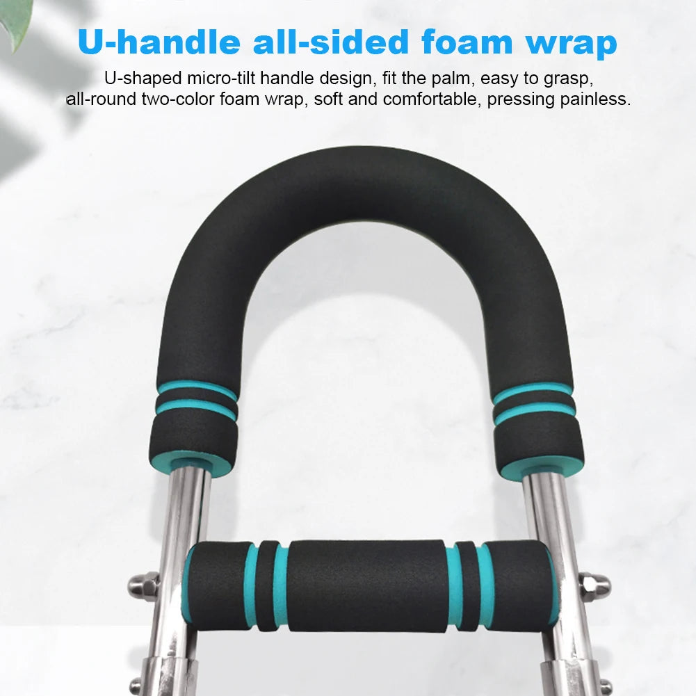 Stylique Glow™ Adjustable Arm Twister Bar – Premium Chest & Forearm Workout Equipment