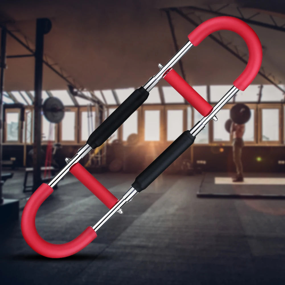 Stylique Glow™ Adjustable Arm Twister Bar – Premium Chest & Forearm Workout Equipment