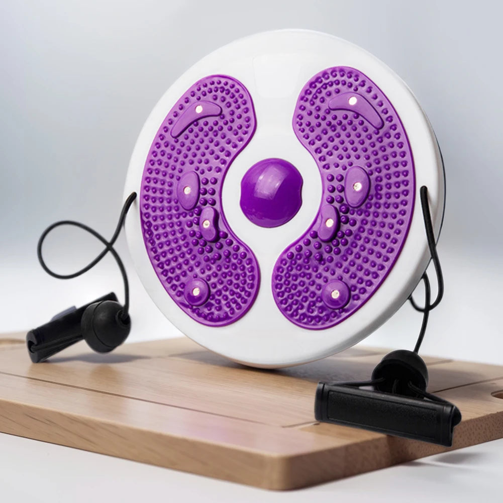 Stylique Glow™ Magnetic Waist Twisting Disc – Slimming Core & Balance Trainer for Home Workouts