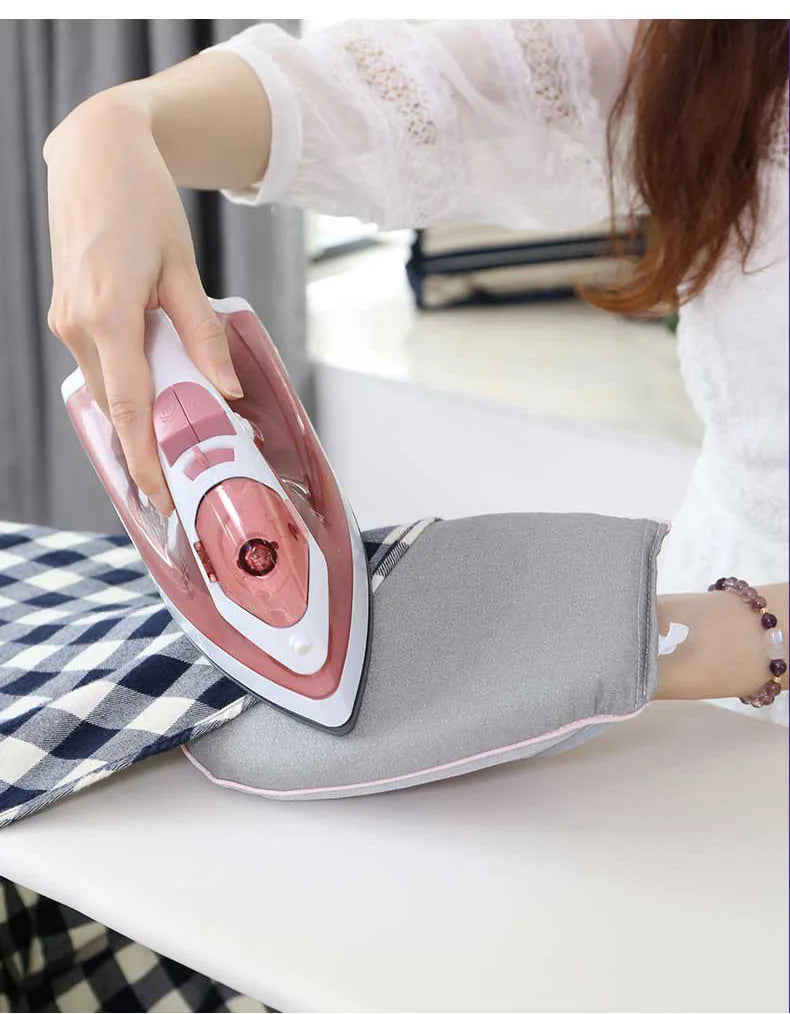 Stylique Glow Portable Handheld Ironing Mat & Heat Resistant Glove – Mini Ironing Board for Safe & Efficient Ironing