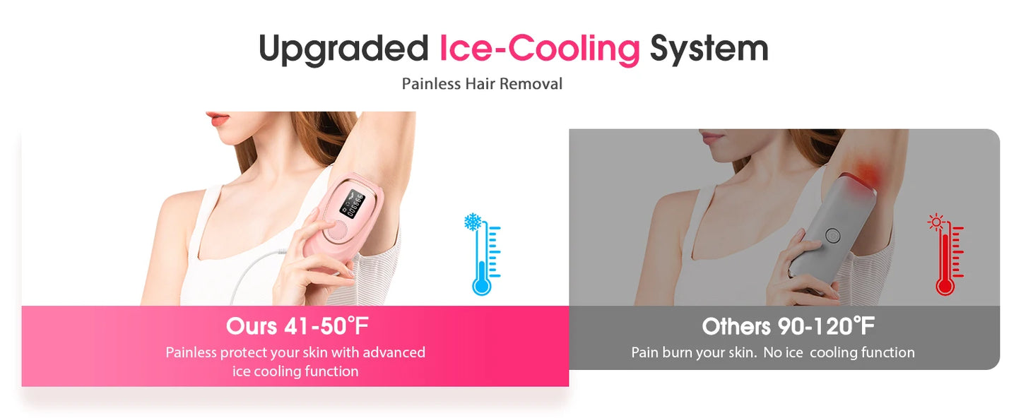 Stylique Glow IPL Laser Hair Removal – 990,000 Flashes for Smooth Skin
