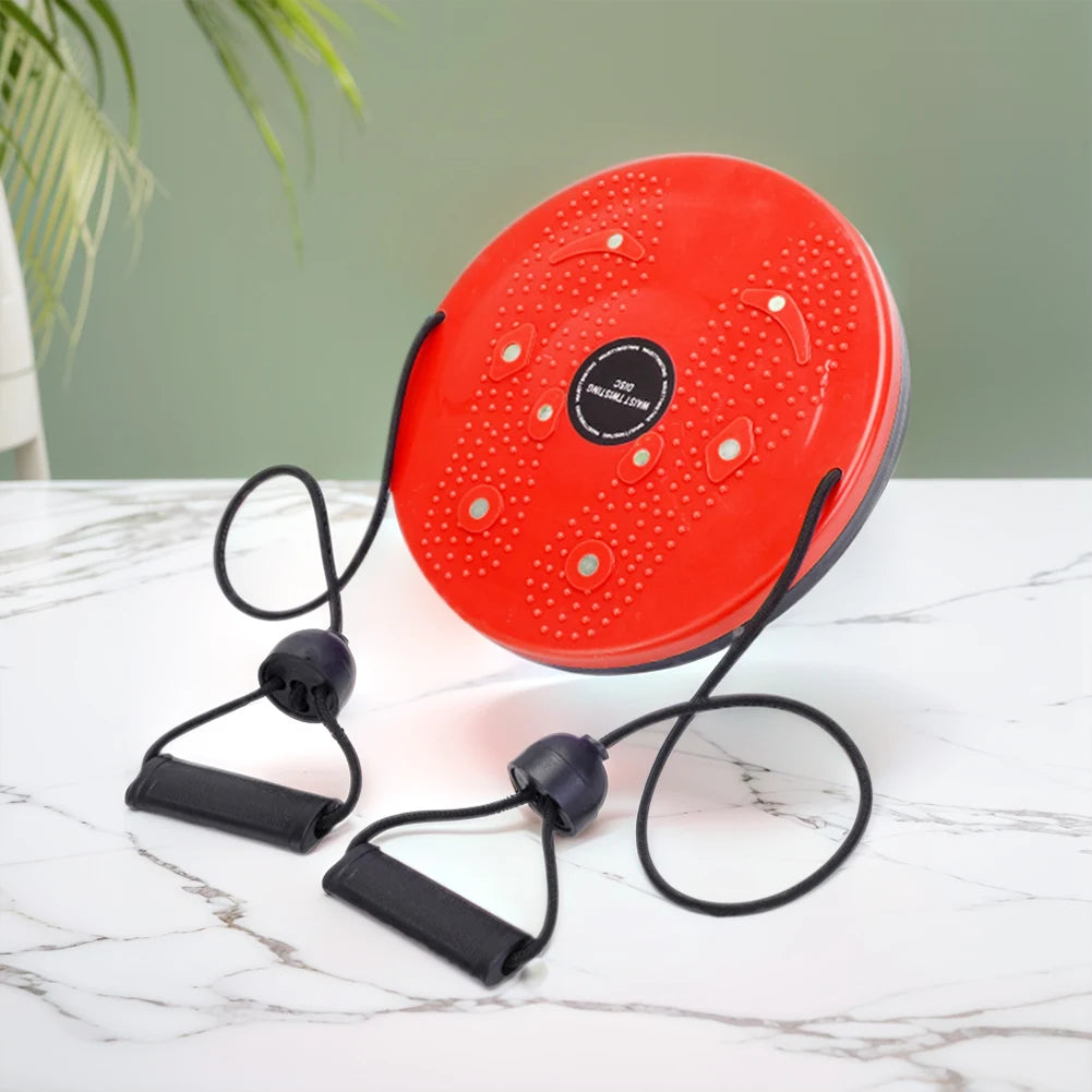 Stylique Glow™ Waist Whisper Disc – Slimming Twist Board for Core, Abs & Balance Training