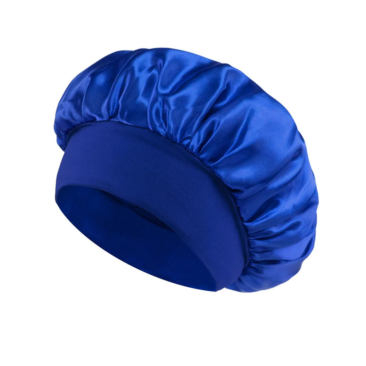 Stylique Glow™ Luxe Silk Sleep Bonnet – Satin Lined Hair Protection for Long & Curly Hair