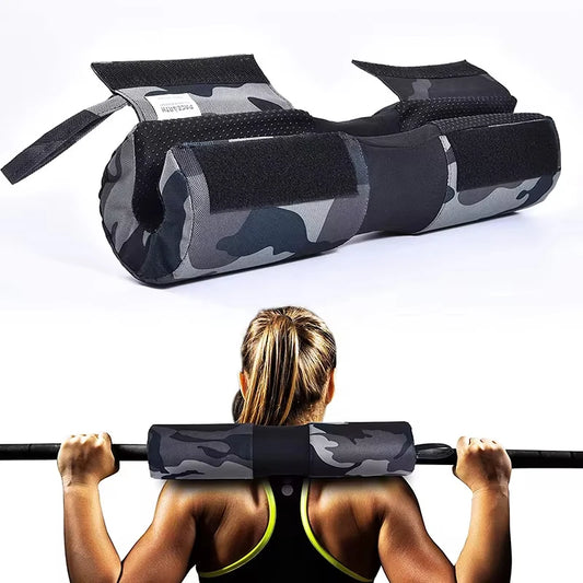 Stylique Glow™ LuxeGuard Barbell Pad – Foam Shoulder Support for Squats & Hip Thrusts