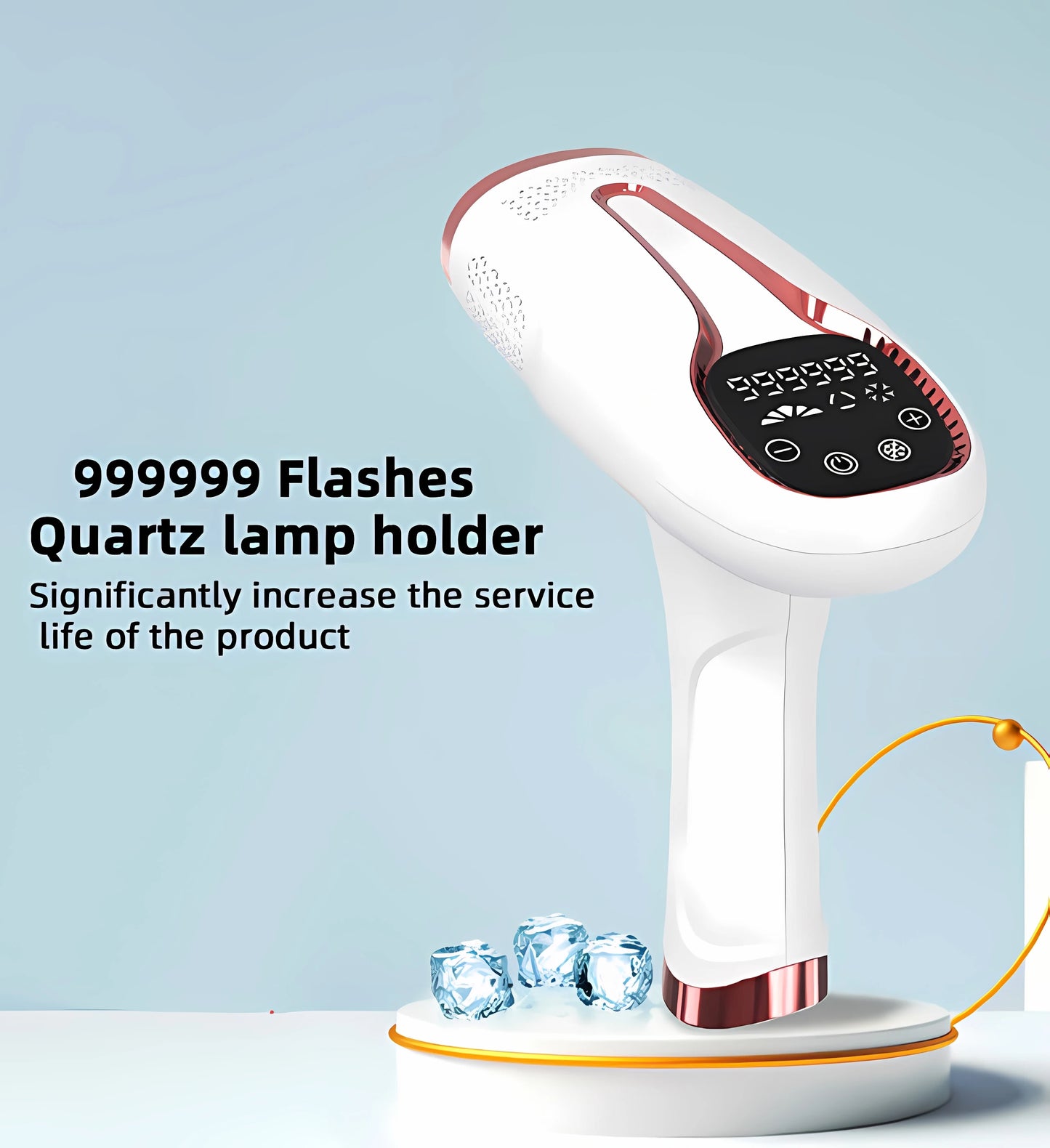 Stylique Glow™ 999,999 IPL Laser Hair Removal – Silky, Smooth Skin at Home