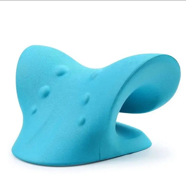Stylique Glow™ Cervical Relaxer Pillow – Neck & Shoulder Traction Stretcher for Deep Relief