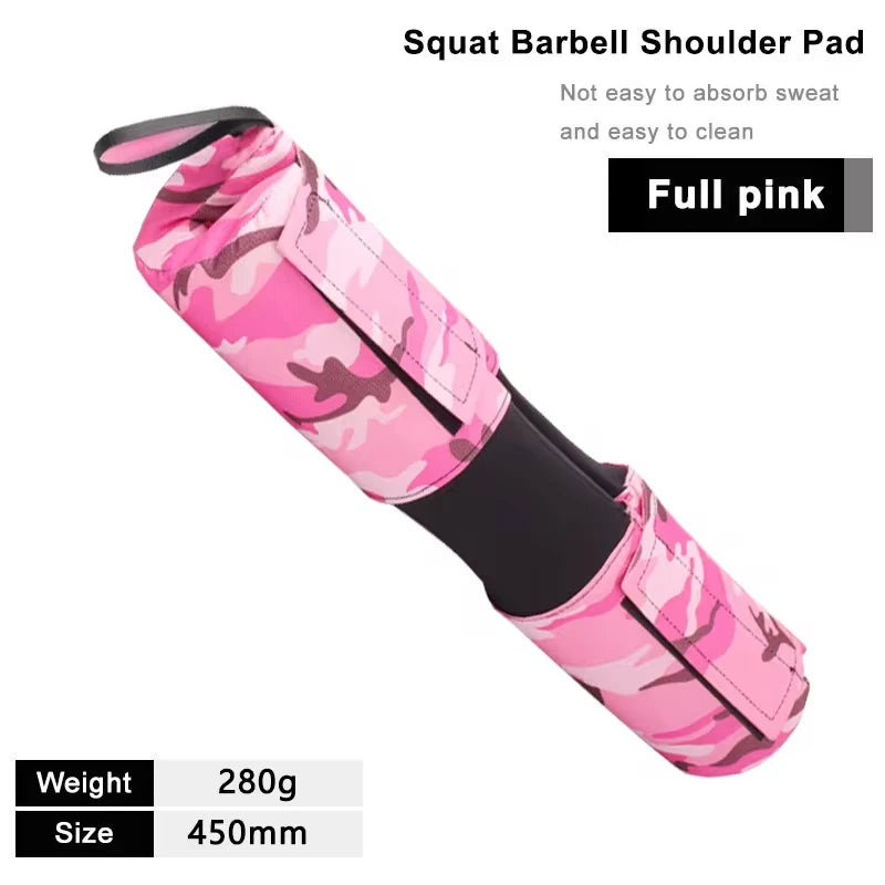 Stylique Glow™ LuxeGuard Barbell Pad – Foam Shoulder Support for Squats & Hip Thrusts