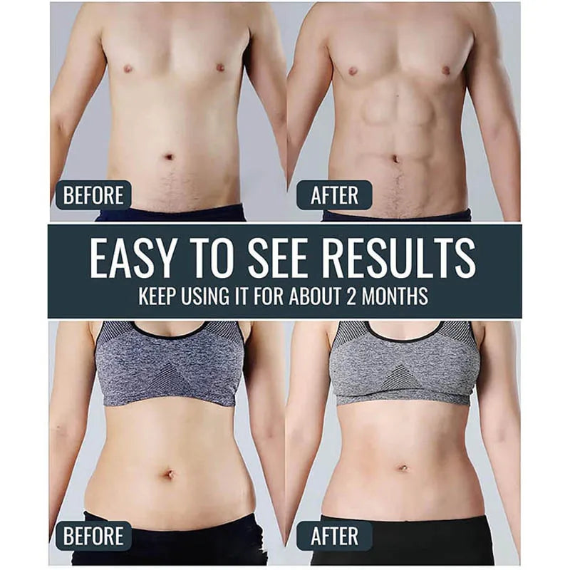 Stylique Glow™ EMS Ab Toner Belt – USB Rechargeable Smart Slimming & Muscle Stimulator for Home Fitness
