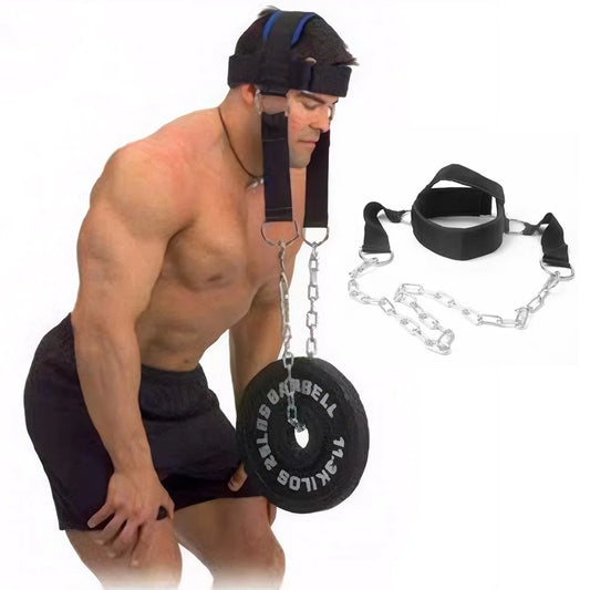 Stylique Glow™ Adjustable Neck Harness – Elite Weight Bearing Strap for Neck Power Training
