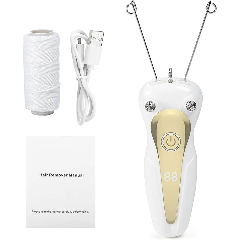 Stylique Glow™ Mini Epilator – Painless, Precise Hair Remover for Face & Body