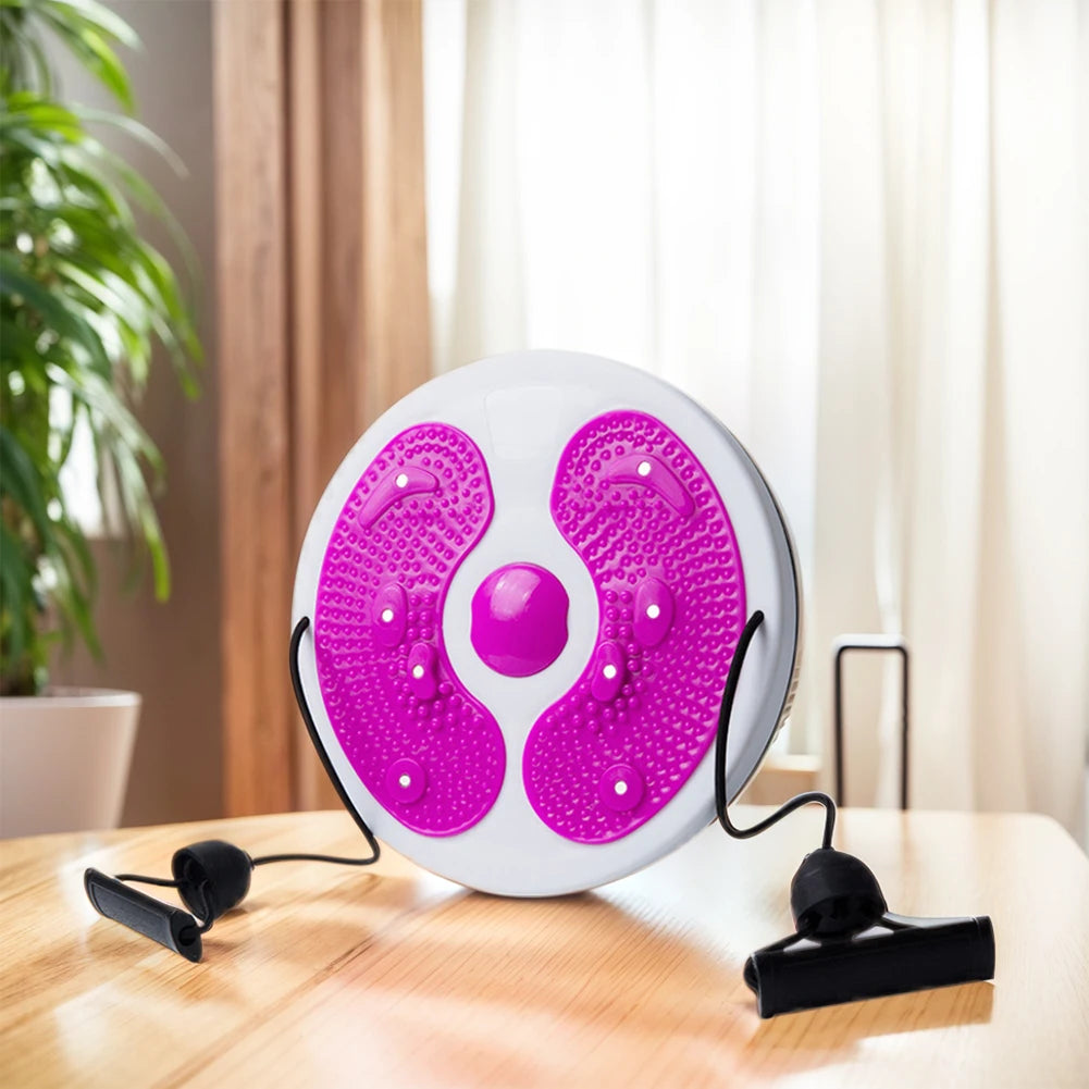 Stylique Glow™ Magnetic Waist Twisting Disc – Slimming Core & Balance Trainer for Home Workouts