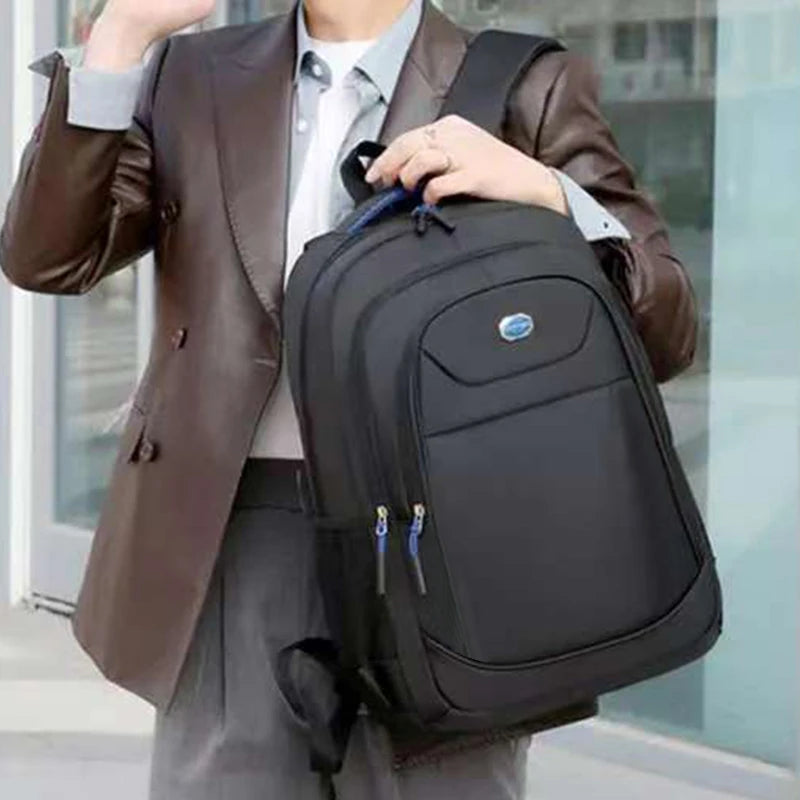 Professional Cubic Laptop Backpack – Stylish Business Bag with Multi-Pocket Design | Stylique Glow