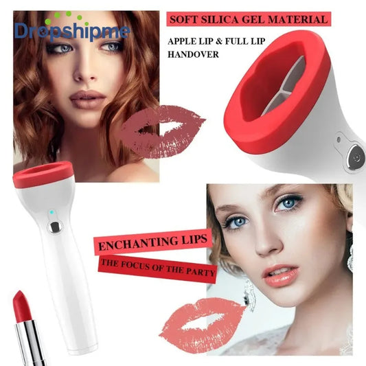Stylique Glow™ Electric Silicone Lip Plumper – Natural, Painless & Fuller Lips in Minutes