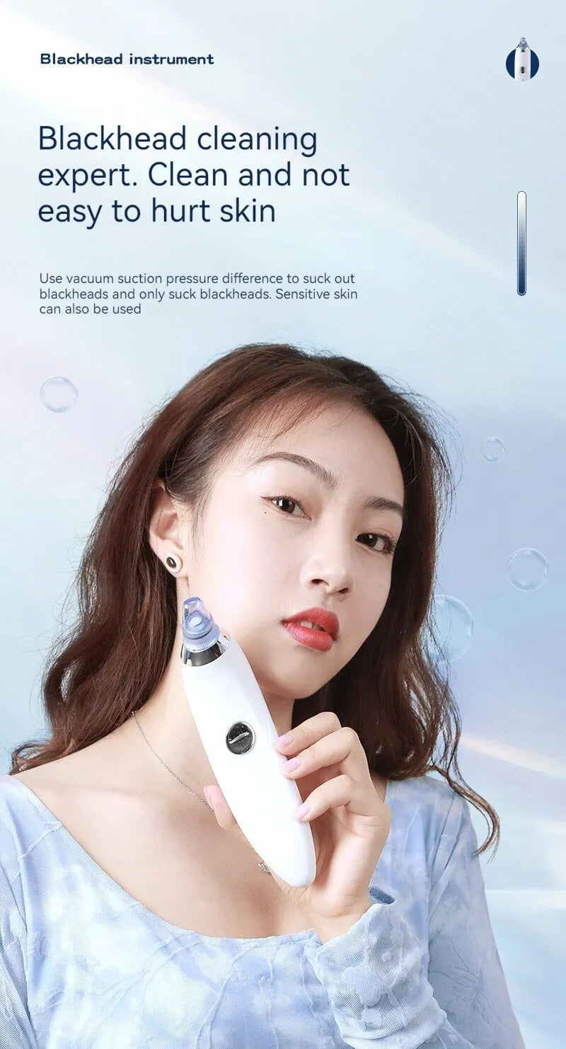 Stylique Glow™ Precision Pore Purifier – Luxury Blackhead Remover & Facial Cleansing Device
