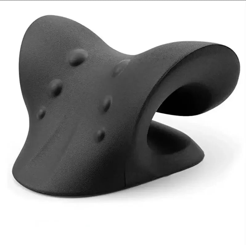 Stylique Glow™ Cervical Relaxer Pillow – Neck & Shoulder Traction Stretcher for Deep Relief