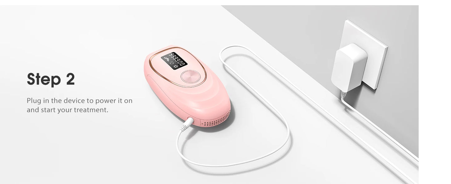 Stylique Glow IPL Laser Hair Removal – 990,000 Flashes for Smooth Skin