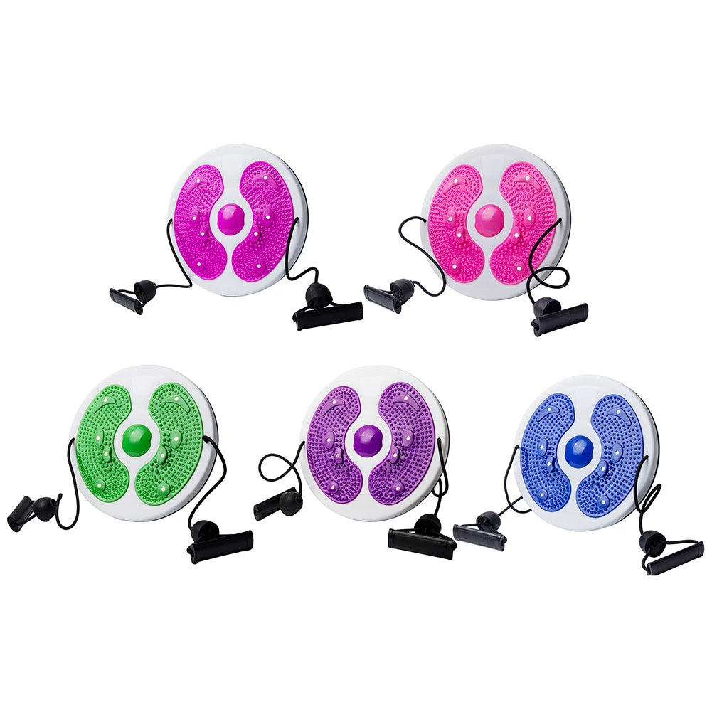 Stylique Glow™ Magnetic Waist Twisting Disc – Slimming Core & Balance Trainer for Home Workouts