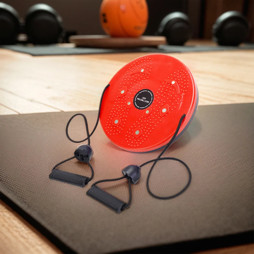 Stylique Glow™ Waist Whisper Disc – Slimming Twist Board for Core, Abs & Balance Training