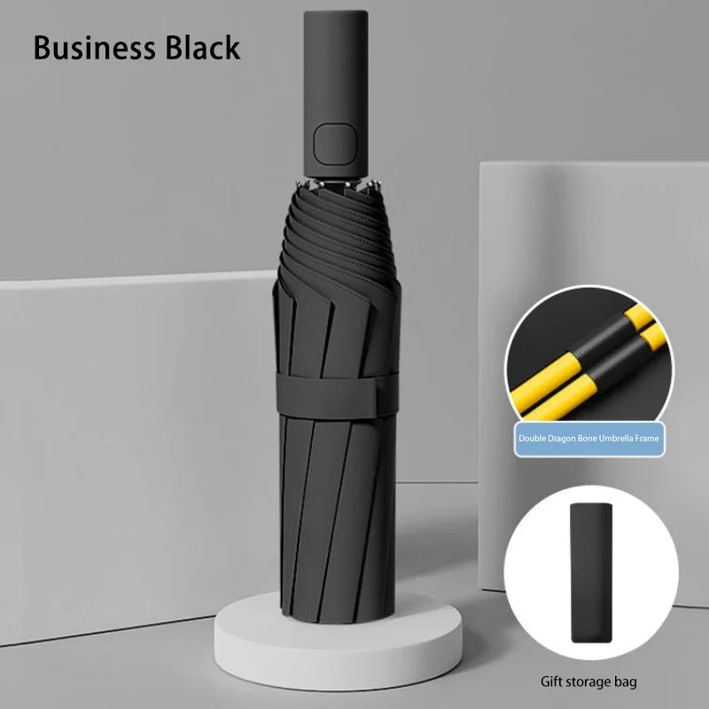 Stylique Glow Xiaomi 24-Bone Automatic UV Protection Umbrella – Large, Waterproof & Windproof