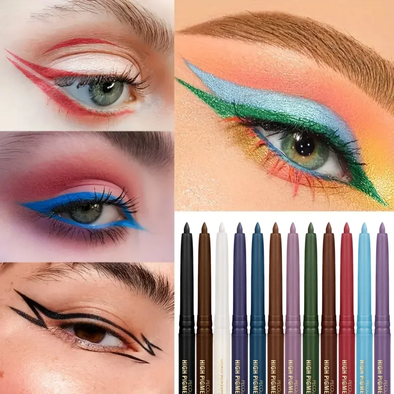 Stylique Glow™ Waterproof Long-Lasting Eyeliner Pencil – Smudge-Proof, Precise, & Gift-Ready