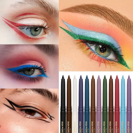 Stylique Glow™ Waterproof Long-Lasting Eyeliner Pencil – Smudge-Proof, Precise, & Gift-Ready