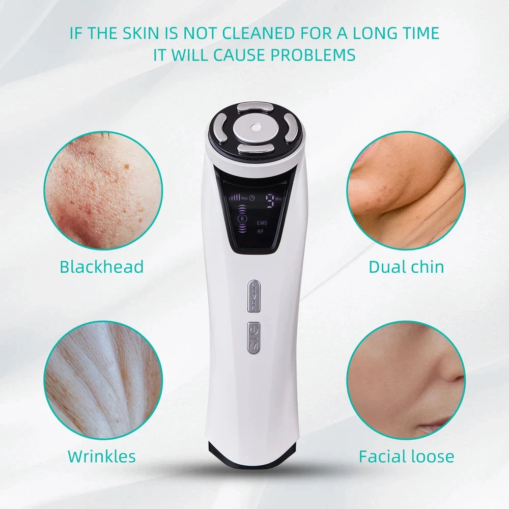 Stylique Glow™ 4-in-1 HIFU Ultrasonic EMS Facial Lifting & Anti-Wrinkle Beauty Tool