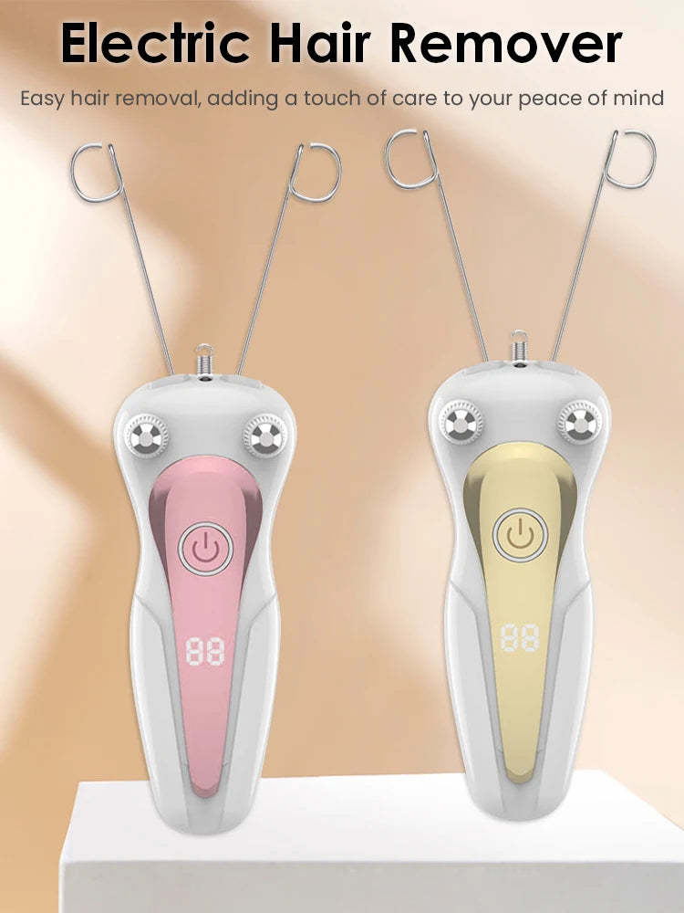 Stylique Glow™ Mini Epilator – Painless, Precise Hair Remover for Face & Body