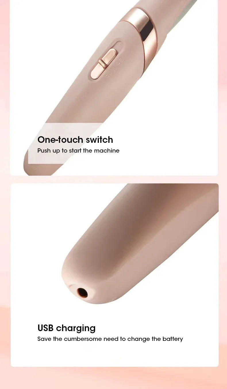 Stylique Glow™ Rechargeable Electric Foot Callus Remover – USB Pedicure Grinder for Smooth Feet