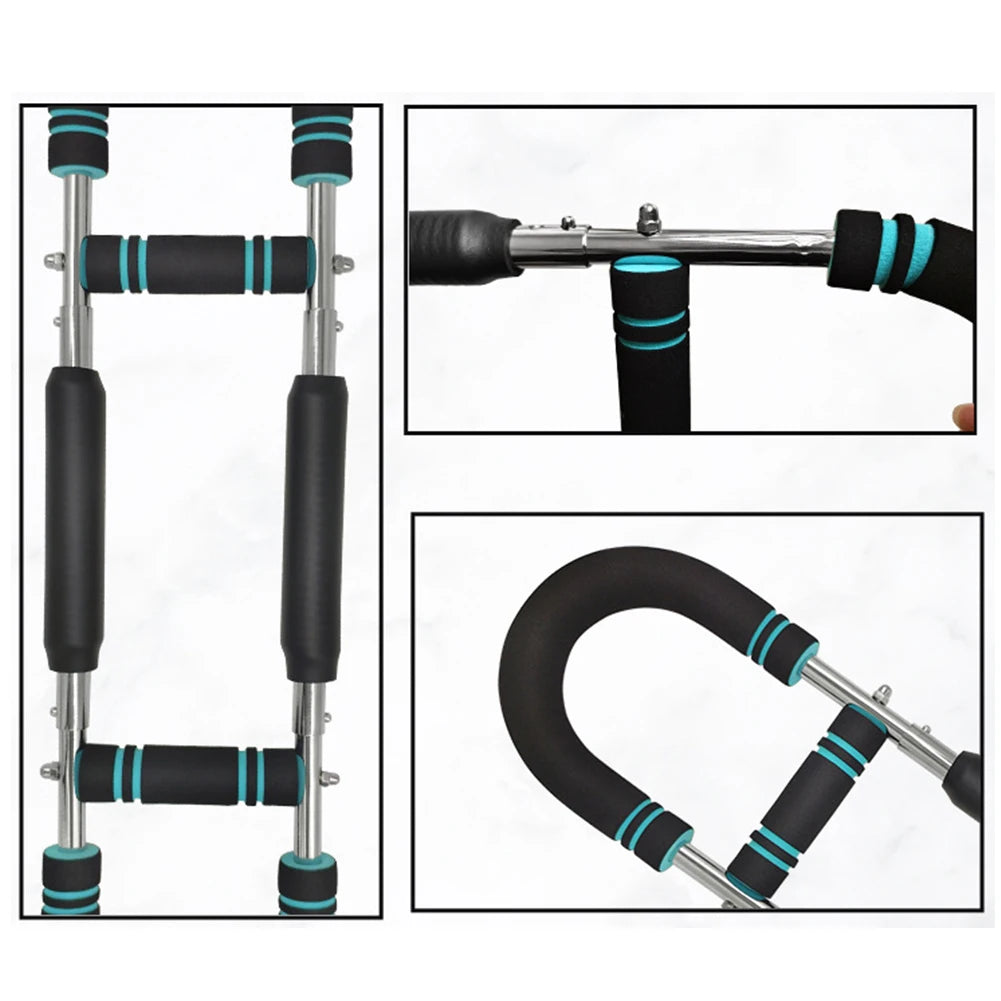 Stylique Glow™ Adjustable Arm Twister Bar – Premium Chest & Forearm Workout Equipment