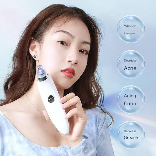 Stylique Glow™ Precision Pore Purifier – Luxury Blackhead Remover & Facial Cleansing Device