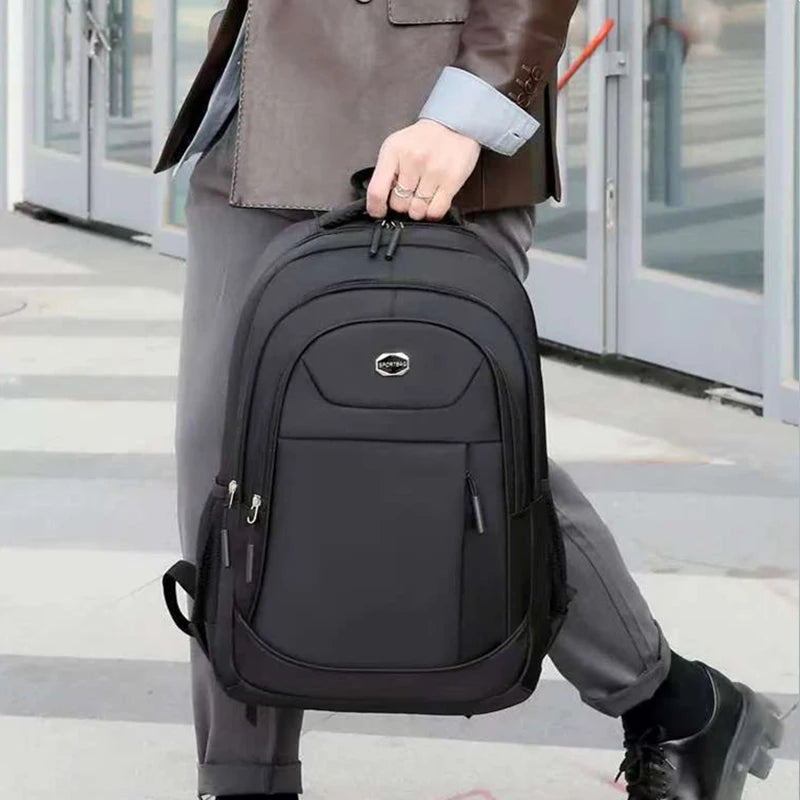 Professional Cubic Laptop Backpack – Stylish Business Bag with Multi-Pocket Design | Stylique Glow