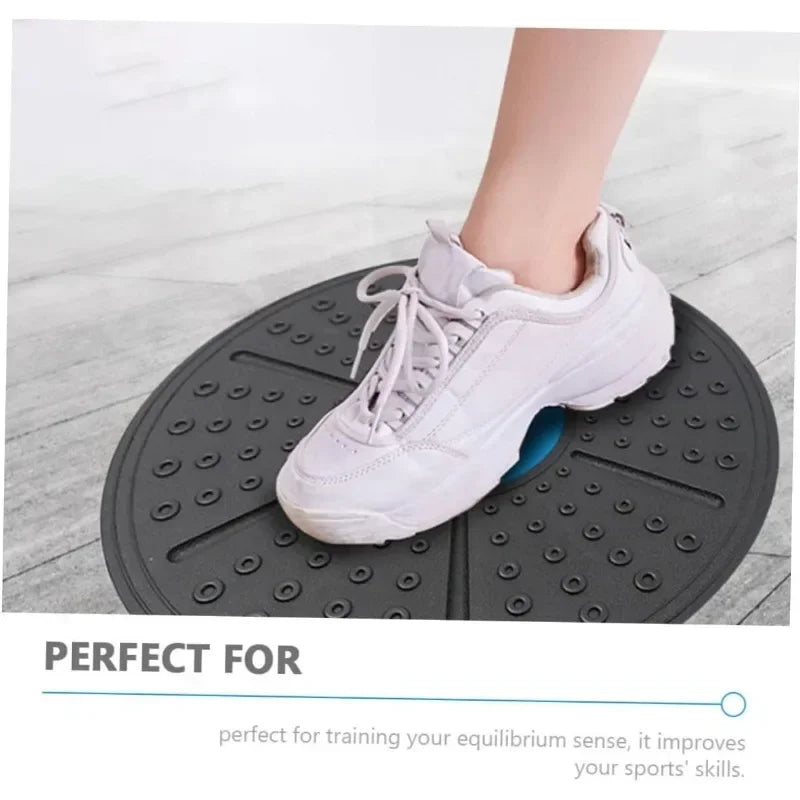 Stylique Glow™ 360° Yoga Balance Swing Board – Waist Rotation & Core Trainer for At-Home Wellness