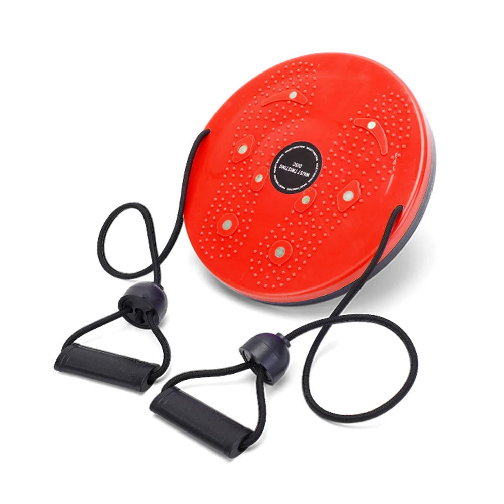 Stylique Glow™ Waist Whisper Disc – Slimming Twist Board for Core, Abs & Balance Training