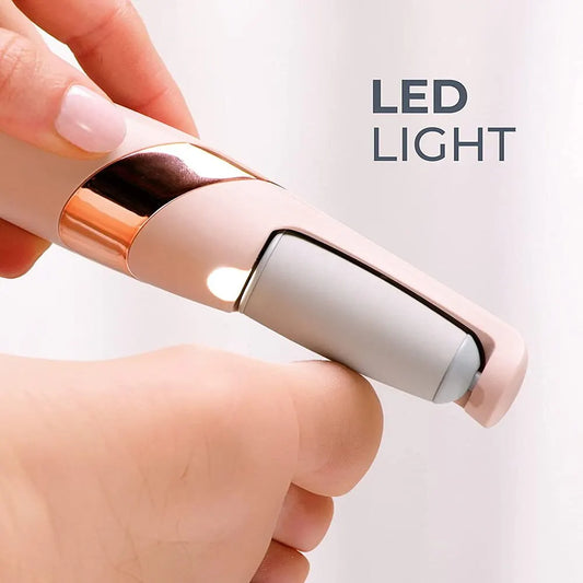 Stylique Glow™ Rechargeable Callus Remover – Cordless Foot File for Smooth, Baby-Soft Heels
