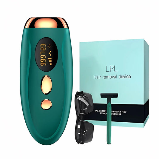 Stylique Glow™ 999,999 Flashes IPL Laser Epilator – Painless, Permanent Hair Removal for Face, Body & Bikini