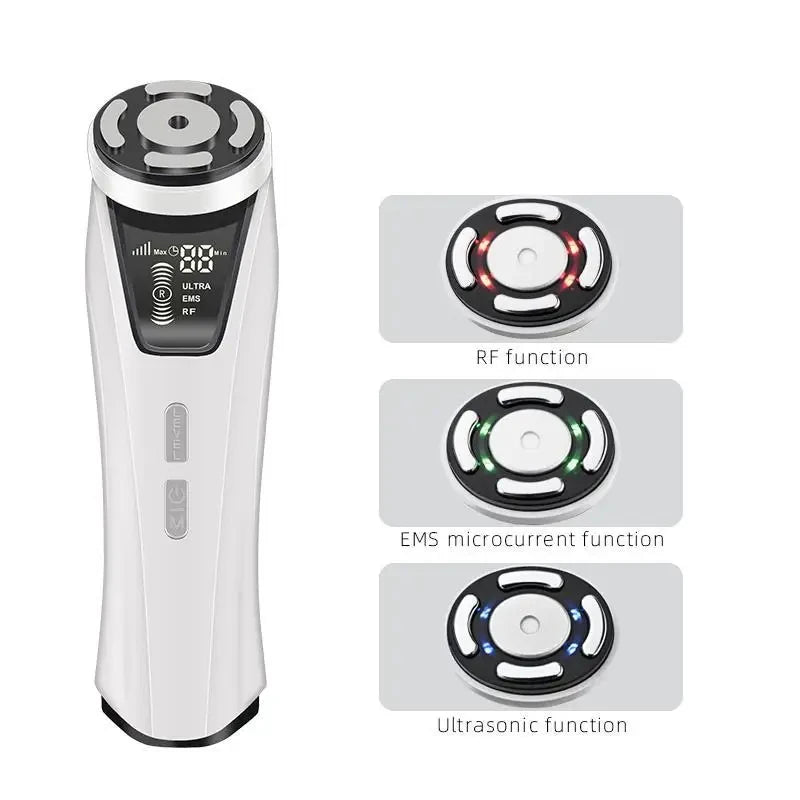 Stylique Glow™ 4-in-1 HIFU Ultrasonic EMS Facial Lifting & Anti-Wrinkle Beauty Tool