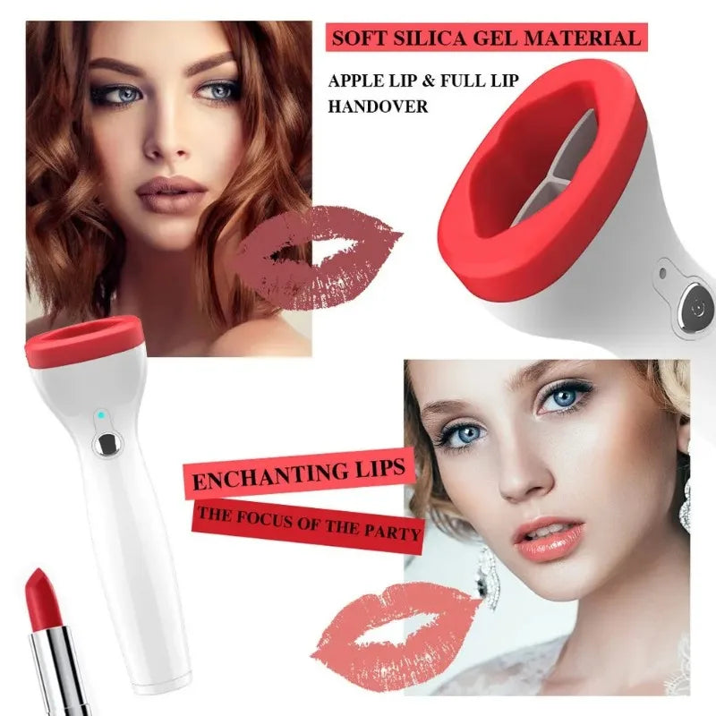 Stylique Glow™ Electric Silicone Lip Plumper – Natural, Painless & Fuller Lips in Minutes