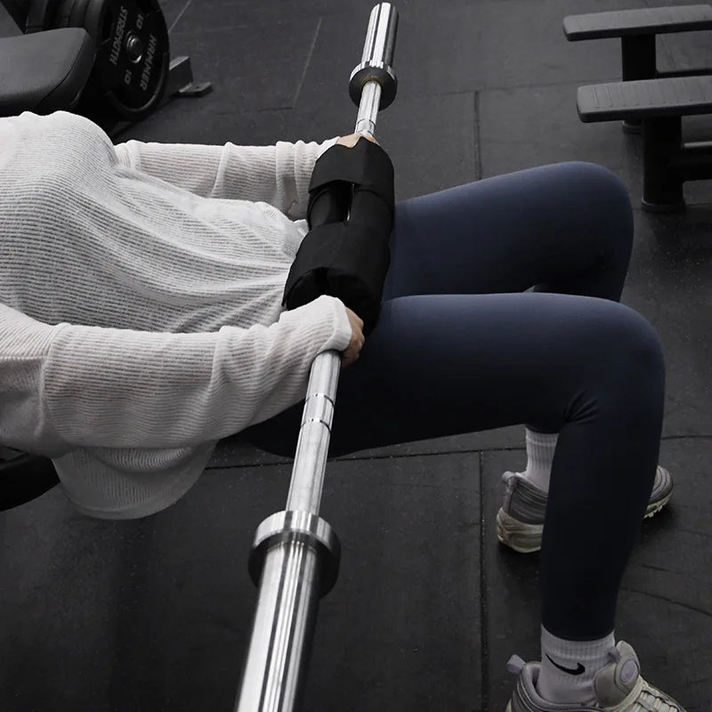 Stylique Glow™ LuxeGuard Barbell Pad – Foam Shoulder Support for Squats & Hip Thrusts
