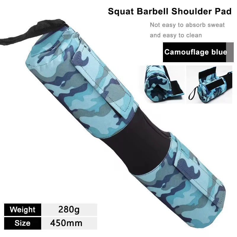 Stylique Glow™ LuxeGuard Barbell Pad – Foam Shoulder Support for Squats & Hip Thrusts