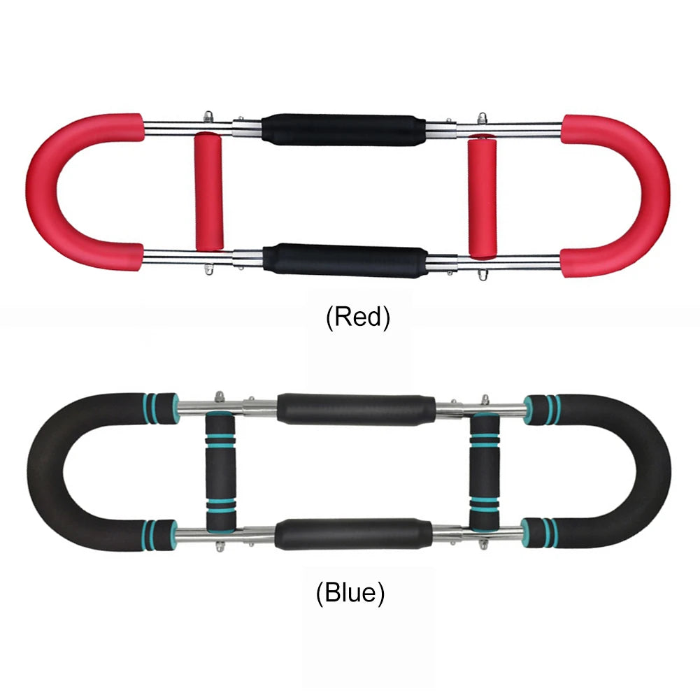 Stylique Glow™ Adjustable Arm Twister Bar – Premium Chest & Forearm Workout Equipment