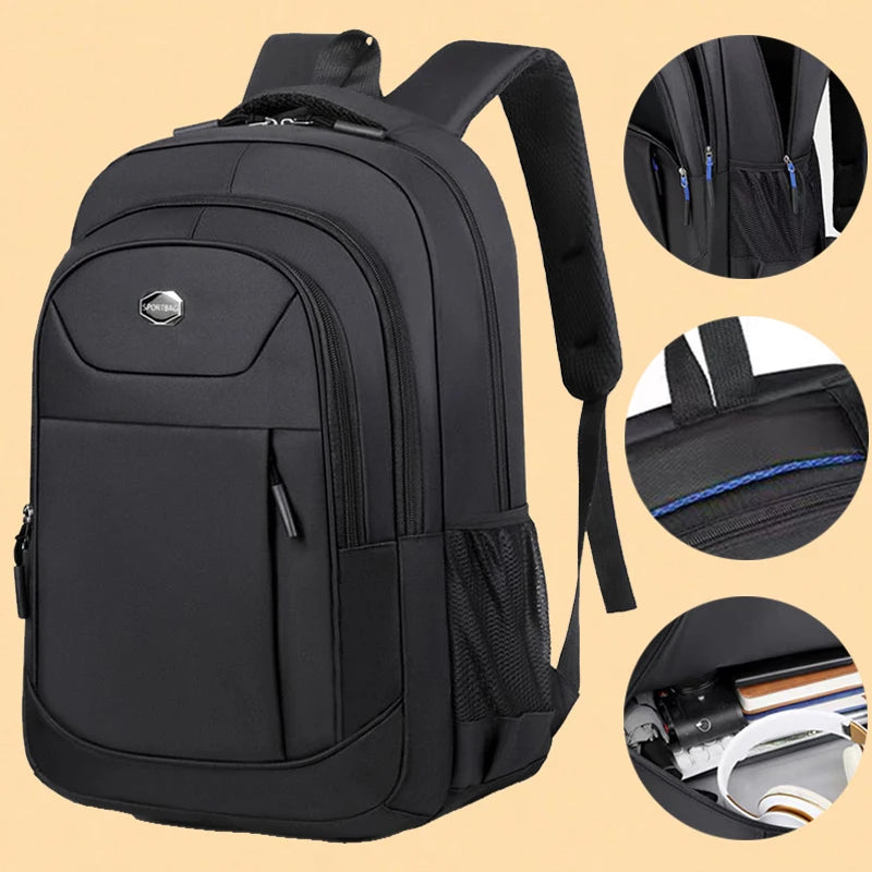 Professional Cubic Laptop Backpack – Stylish Business Bag with Multi-Pocket Design | Stylique Glow